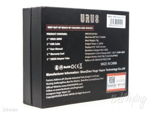 Упаковка Hugo Vapor URUS 100W
