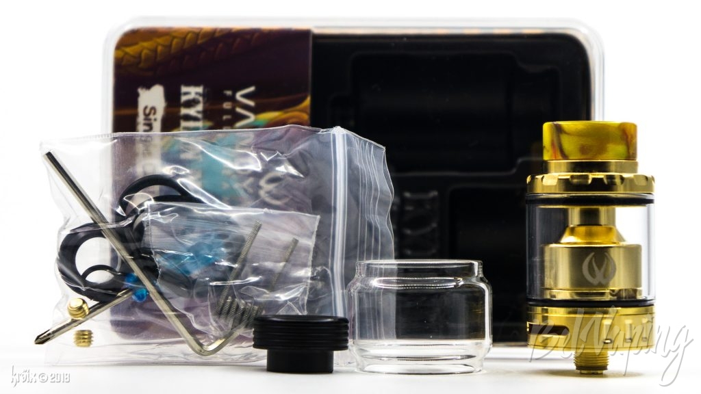 Комплект поставки Kylin Mini RTA