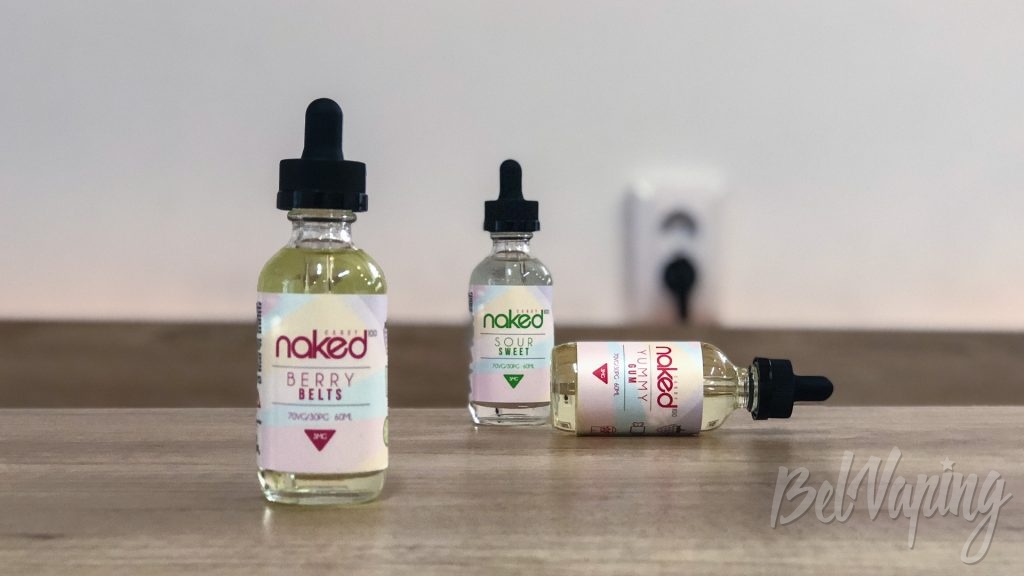 Тара и этикетка жидкости NAKED 100 Original
