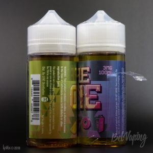 Этикетка жидкостей The One от Beard Vape Co.