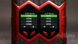 Vaptio WALL CRAWLER KIT - выбор режима пресетов