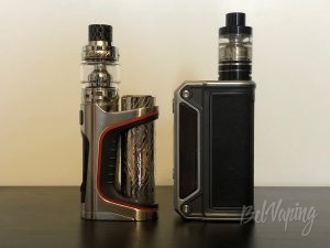 Сравнение Eleaf iStick Pico S и ELLO VATE с Lost Vape Therion 166 и Wotofo Conqueror Mini