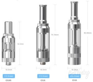 История вейпинга - Eleaf GS 16-16S