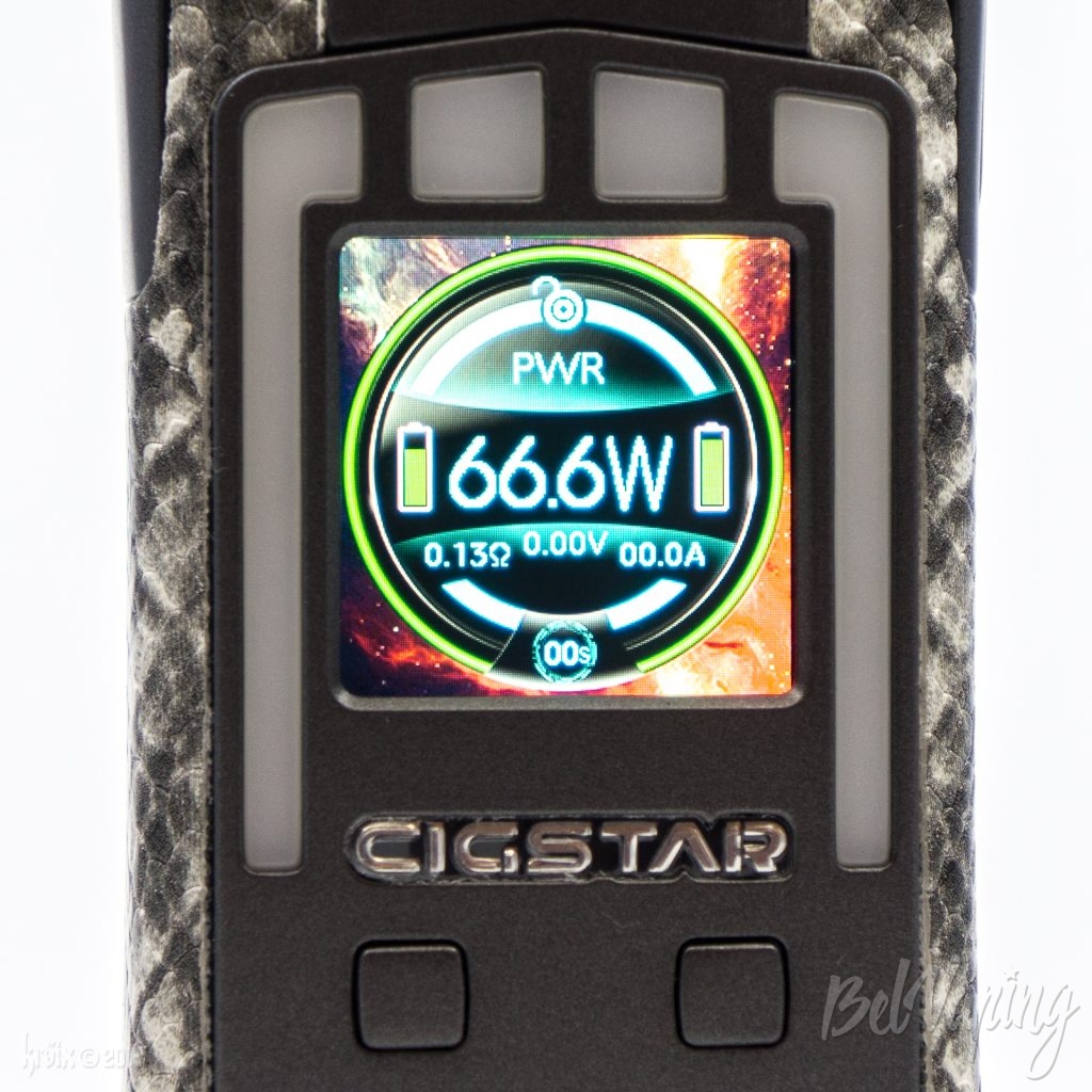 Экран боксмода Cigstar Greek Temple 230W