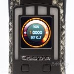 Меню боксмода Cigstar Greek Temple 230W