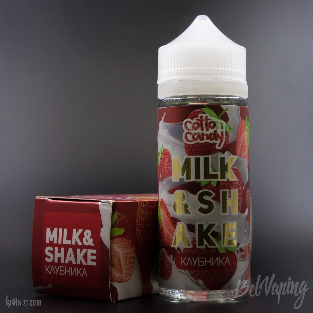 Milkshake Cotton Candy - Клубника