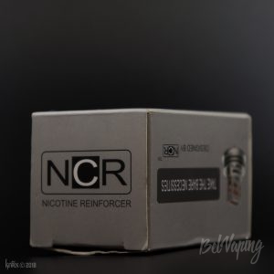 Упаковка Nicotine Reinforcer RDA от NCR