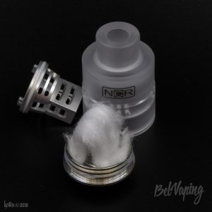 Укладка ваты в Nicotine Reinforcer RDA от NCR