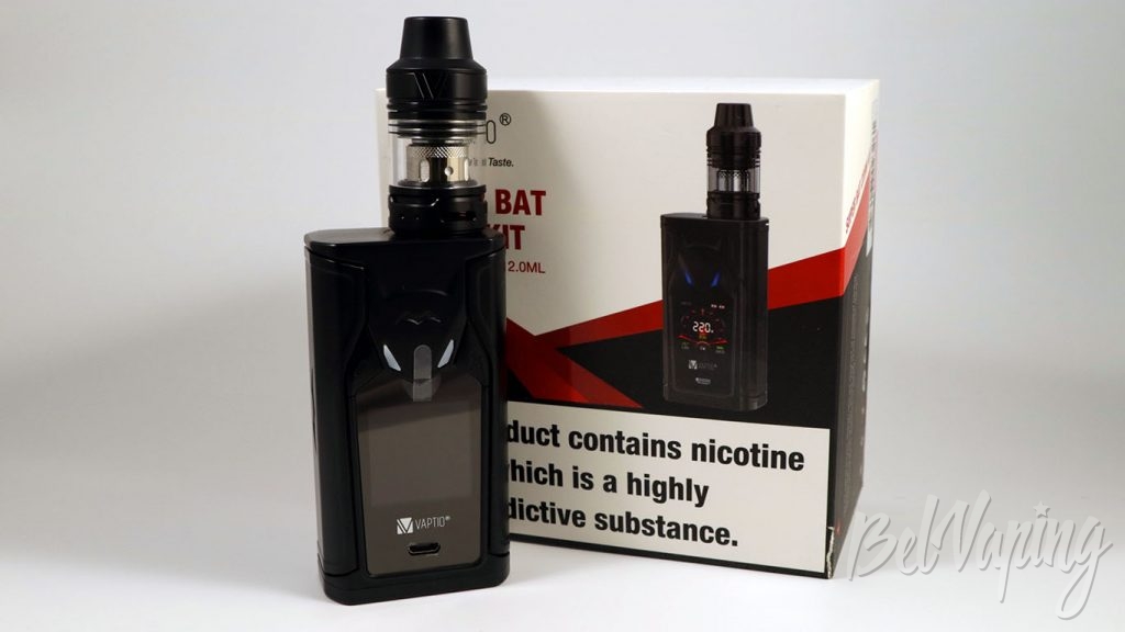 Обзор Vaptio SUPER BAT 220W KIT with Frogman 2ml