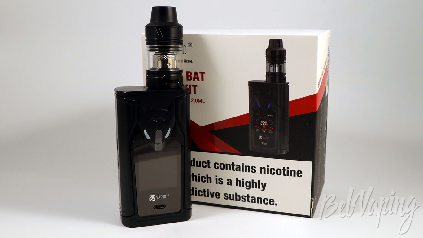 Обзор Vaptio SUPER BAT 220W KIT with Frogman 2ml