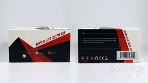 Vaptio SUPER BAT 220W KIT - Упаковка