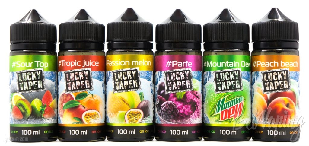 Линейка жидкости Lucky Vaper On Ice