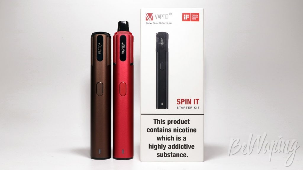 Обзор Vaptio SPIN IT Starter Kt