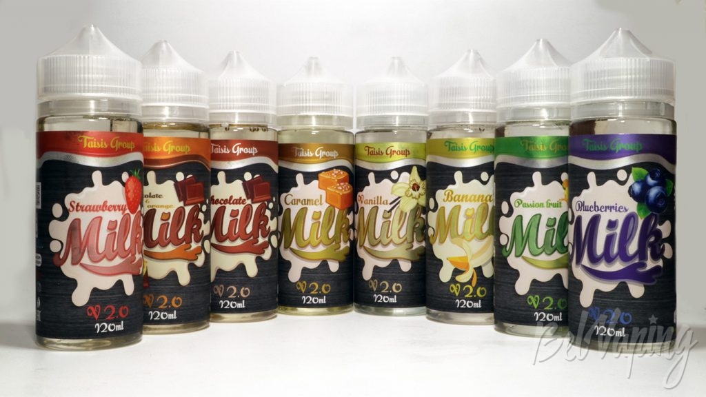 Жидкости MILK 2.0 от Taisis Group