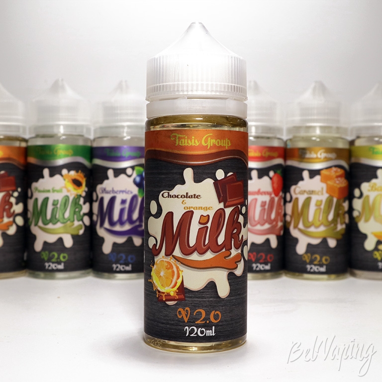 Жидкость MILK 2.0 - вкус Chokolate and Orange Milk