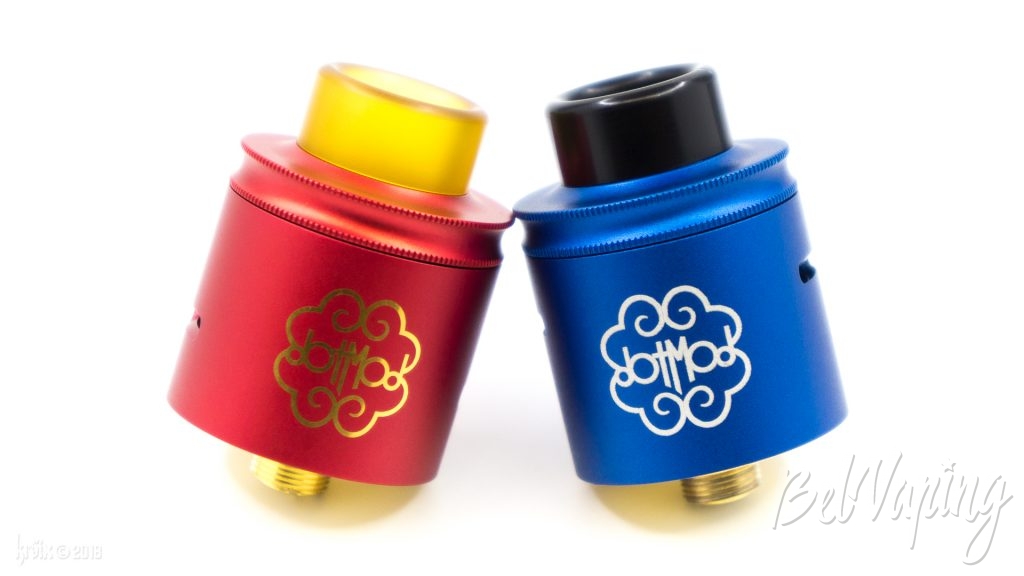 Dotmod dotRDA24 (справа) и Petri V2 с Conversion Cap 24mm