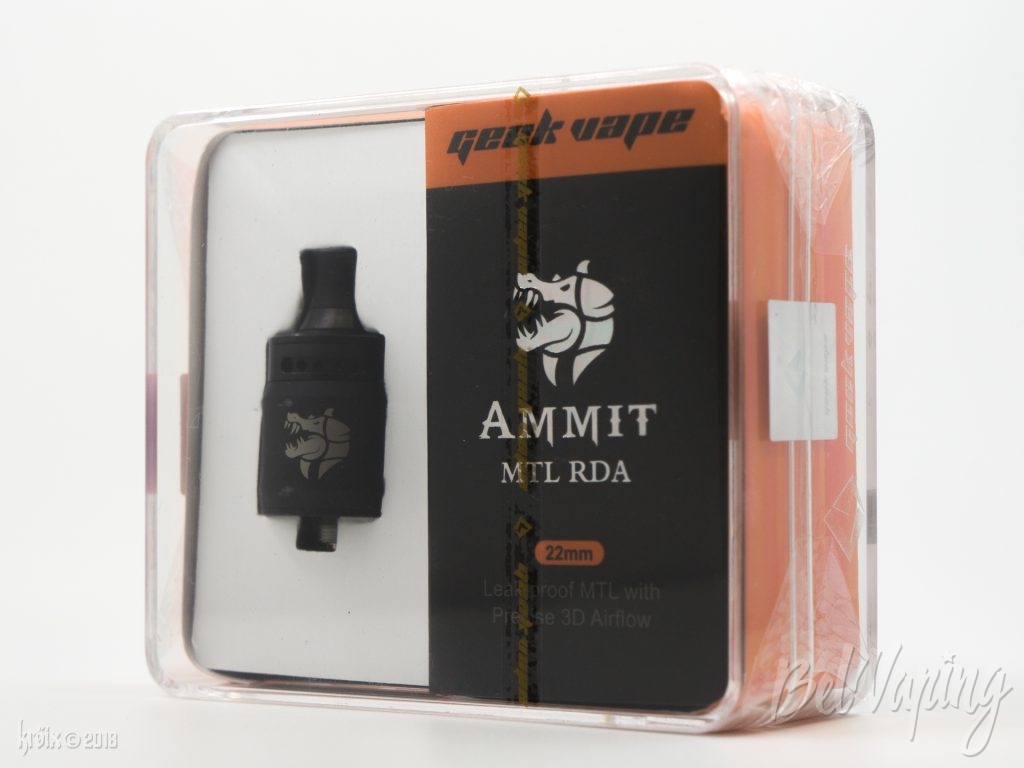 Упаковка Ammit MTL RDA от Geekvape