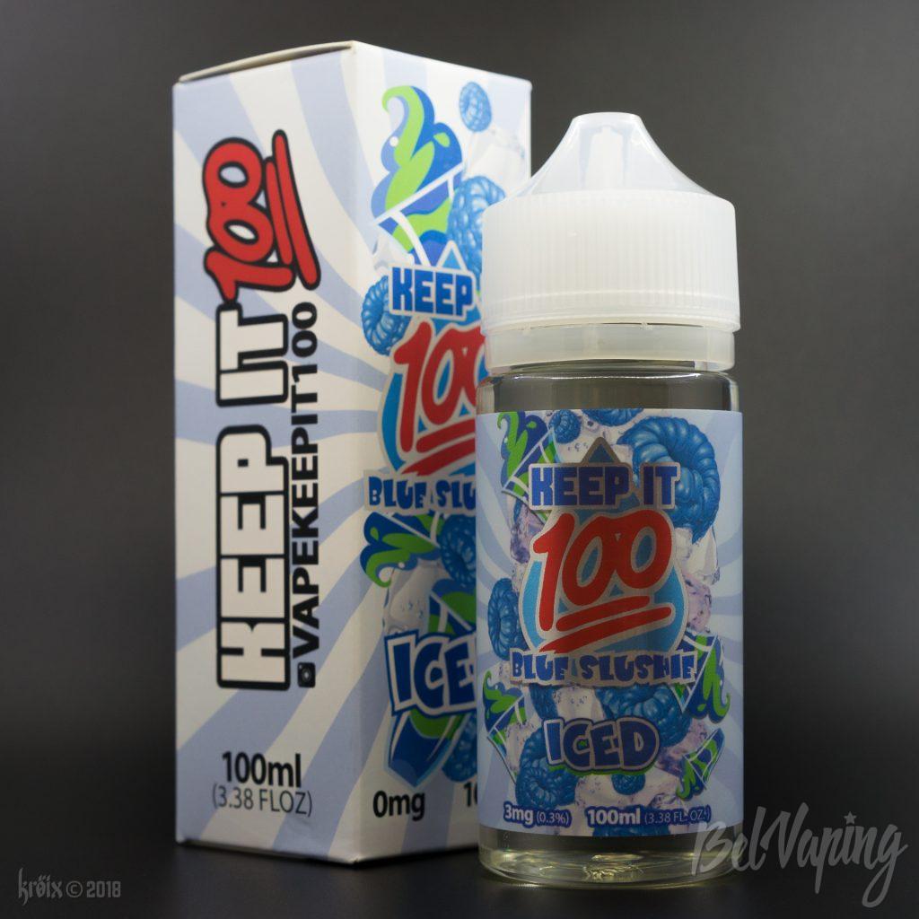 Жидкость Blue Slushie Iced от Keep It 100 E-Juice