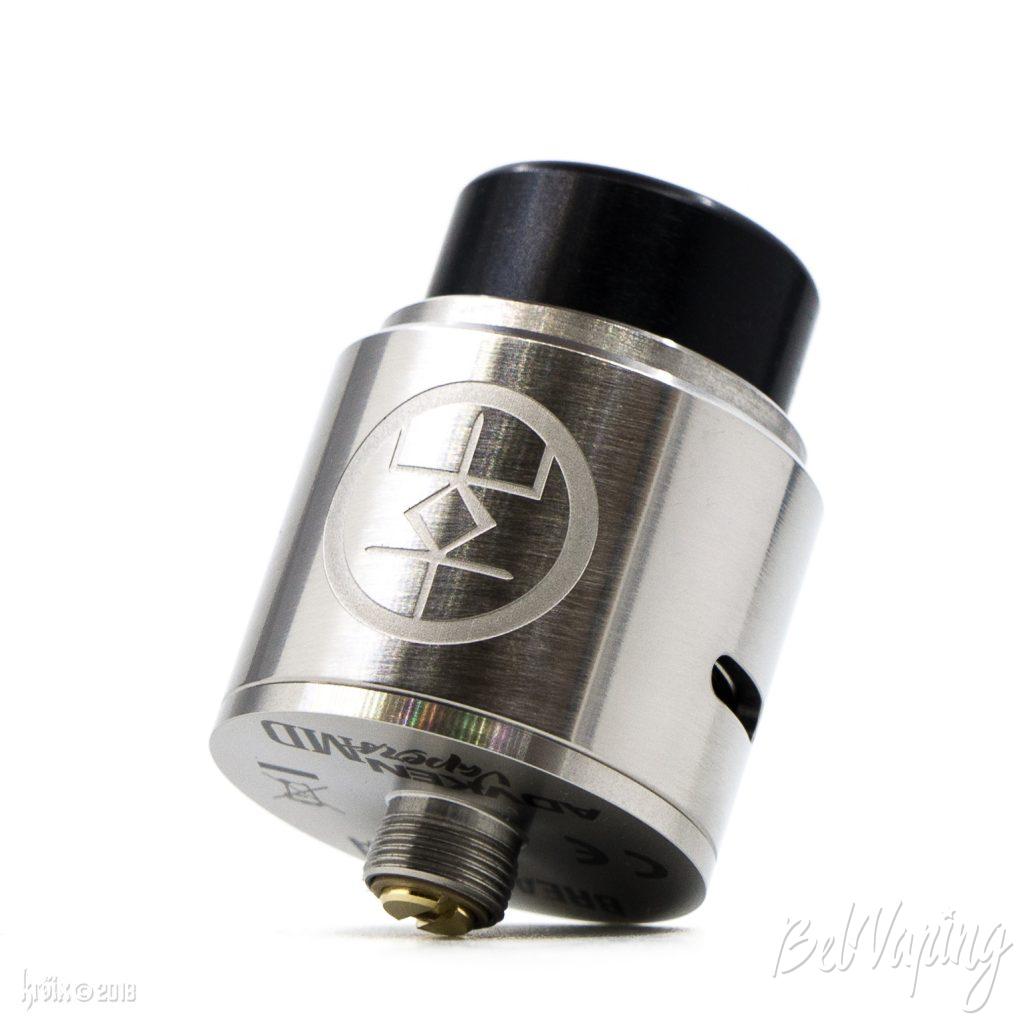 Внешний вид стальной дрипки Breath RDA