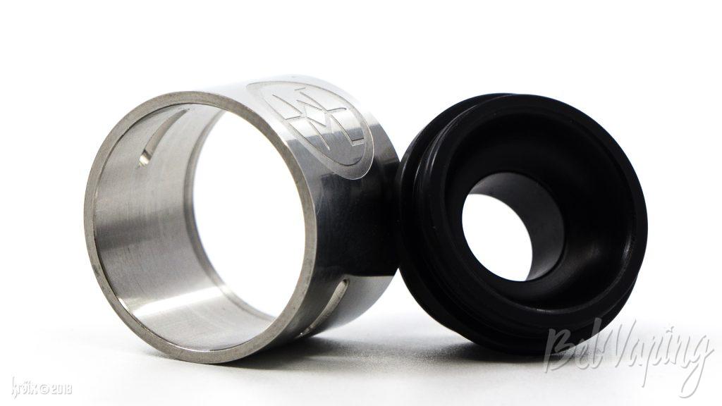Сменная юбка дрипки Breath RDA с чаф-кэпом