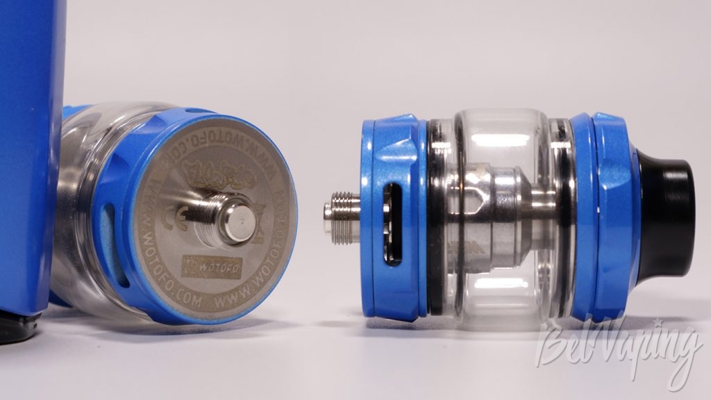 FLOW PRO subtank - вид снизу и коннектор