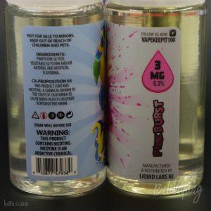 Этикетка жидкости Keep it 100 E-Juice