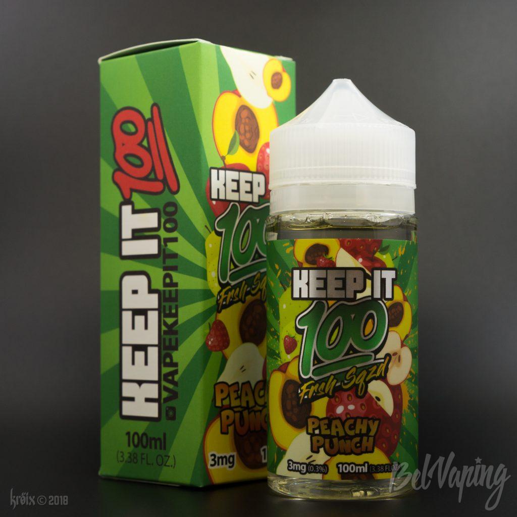 Жидкость Peachy Punch от Keep It 100 E-Juice