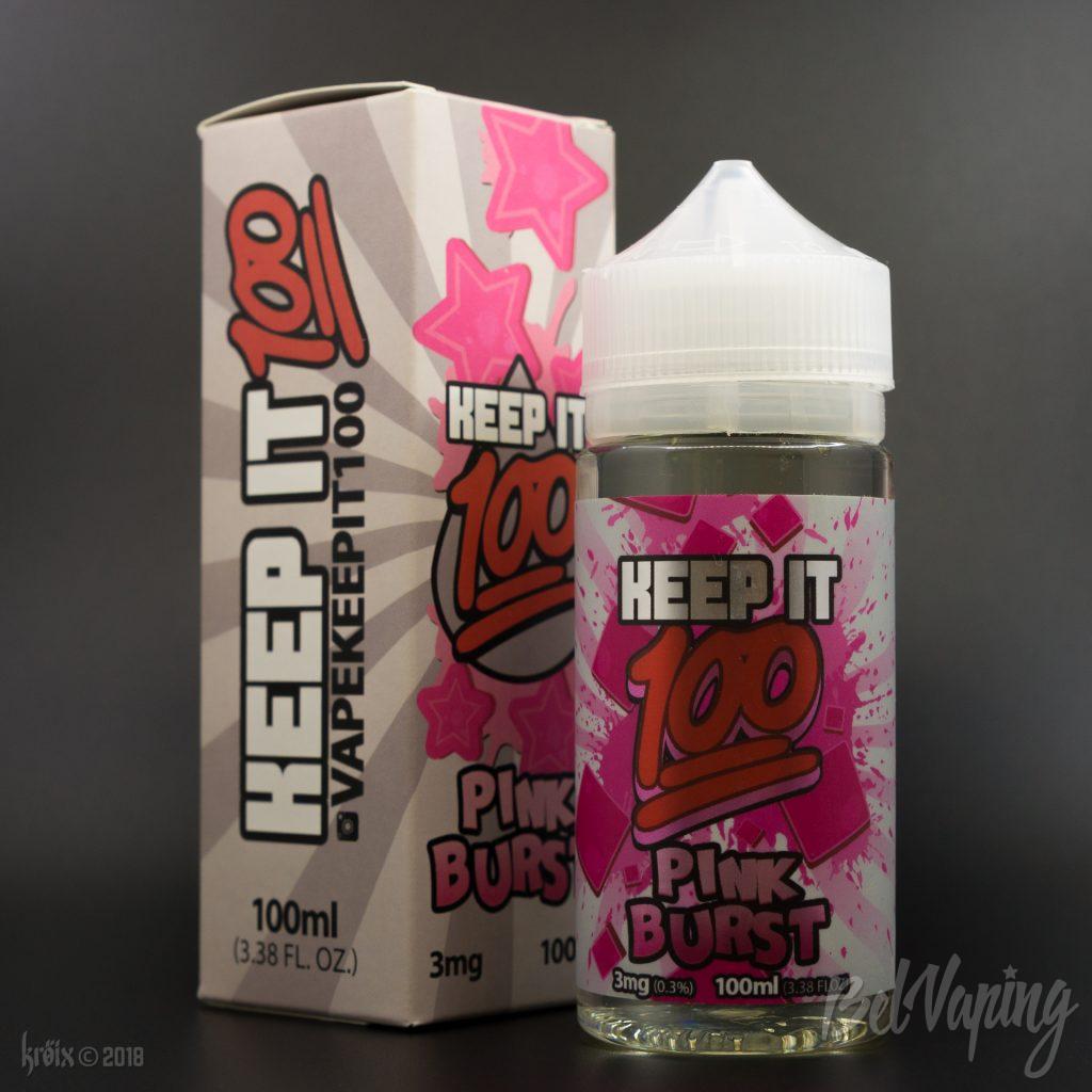 Жидкость Pink Burst от Keep It 100 E-Juice