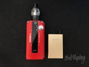 Сравнение размеров Augvape V200 и Artery PAL Mini
