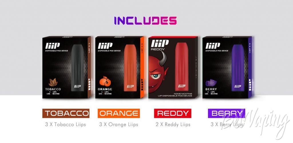 Вкусы Digiflavor Liip Disposable Pod