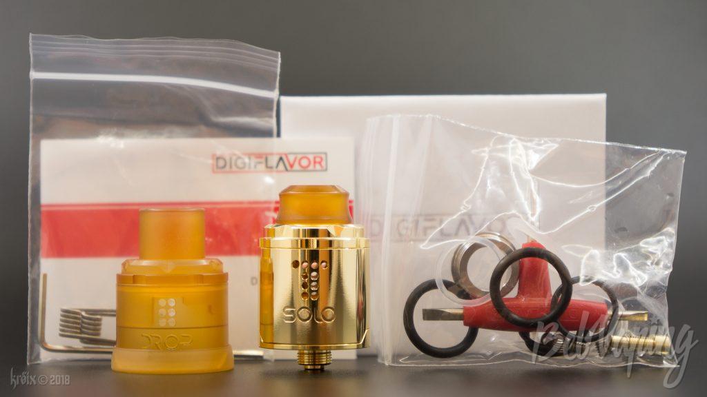 Комплект поставки Drop Solo RDA
