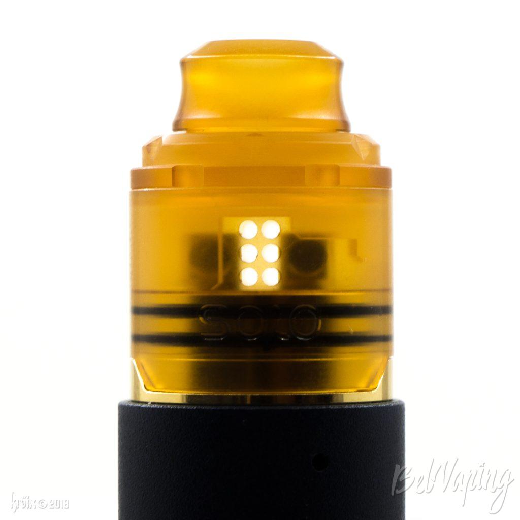Стойки относительно обдува в Drop Solo RDA