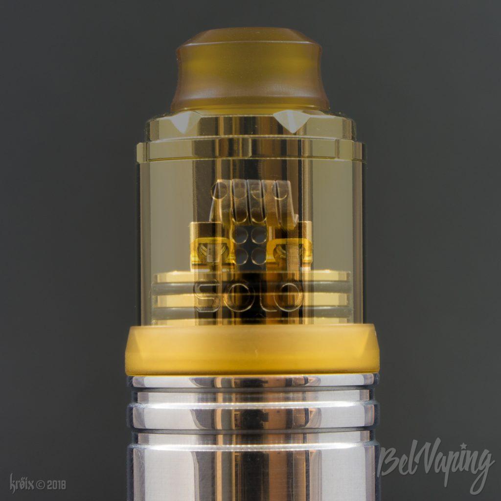 Спираль относительно обдува в Drop Solo RDA