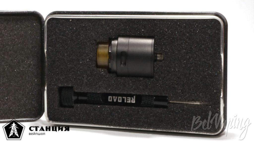 RELOAD X RDA от Reload Vapor USA - комплект поставки
