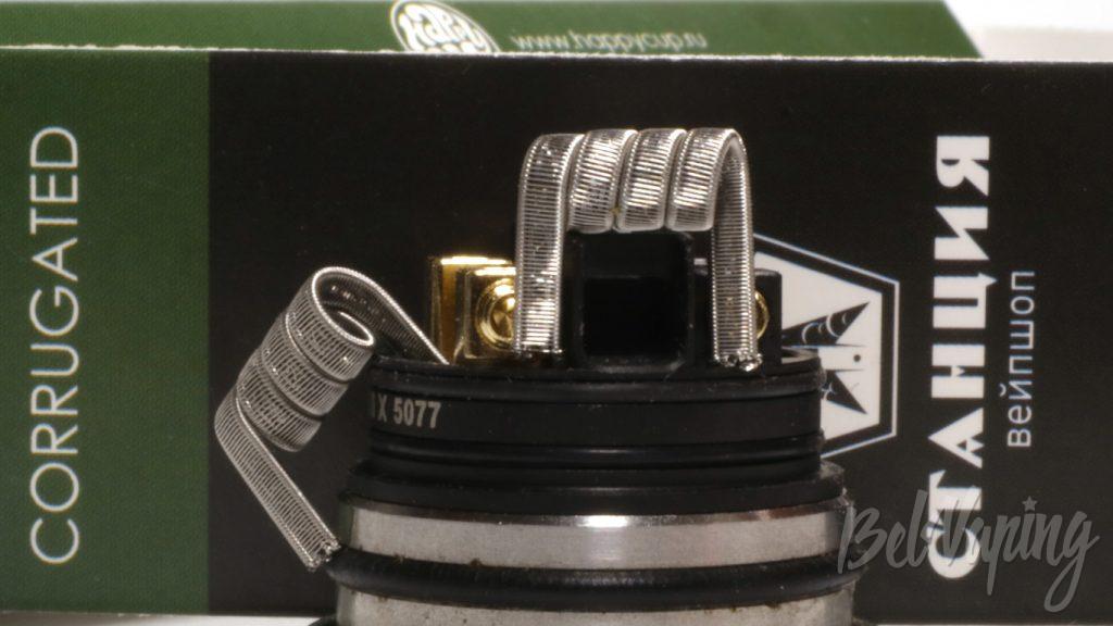 RELOAD X RDA от Reload Vapor USA - подготовка намотки