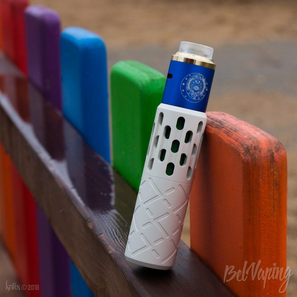 Мехмод SHRTGN с дрипкой Littlefoot RDA (24mm)