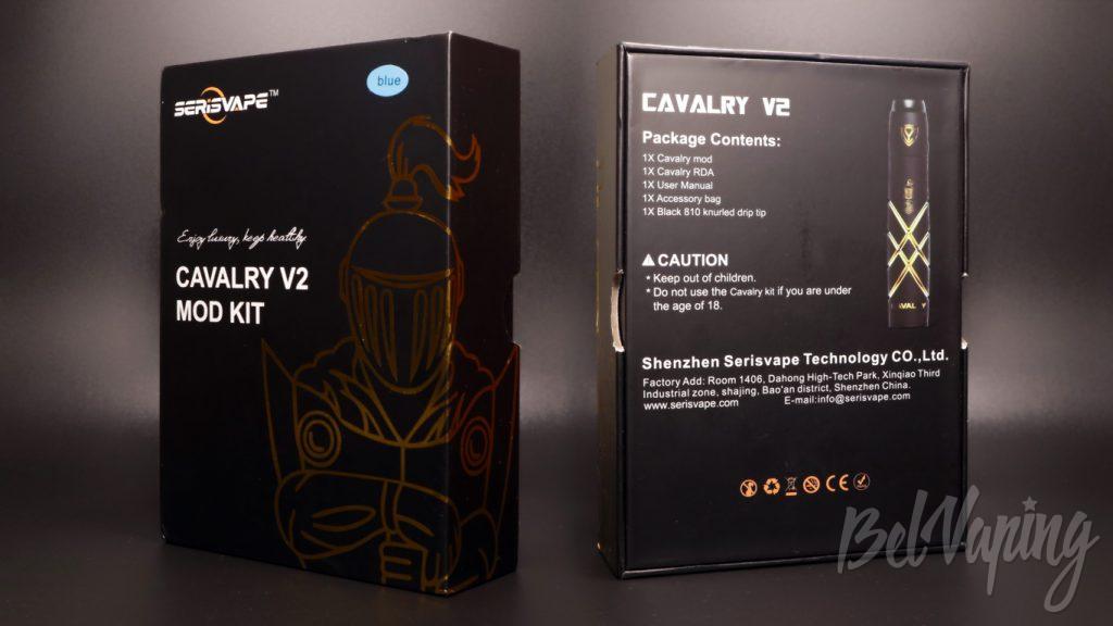 Serisvape CAVALRY V2 MOD KIT - упаковка