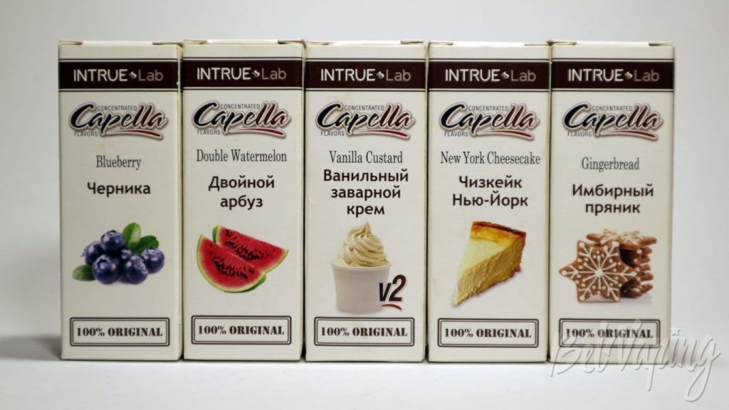 Ароматизаторы Capella от INTRUE Lab
