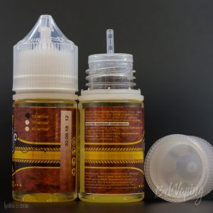 Тара и этикетка жидкости Corona SALT