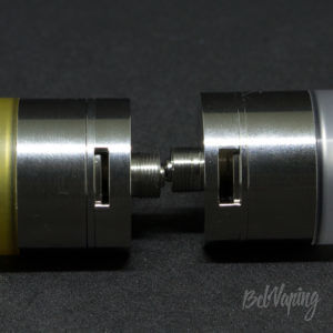 Отверстия обдува в Dvarw MTL RTA от Coppervape и Lysen
