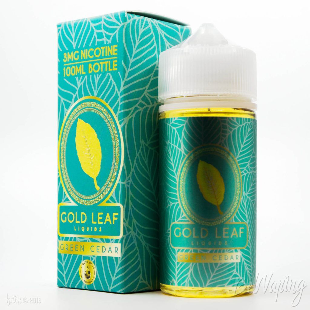 Жидкость Gold Leaf Green Cedar