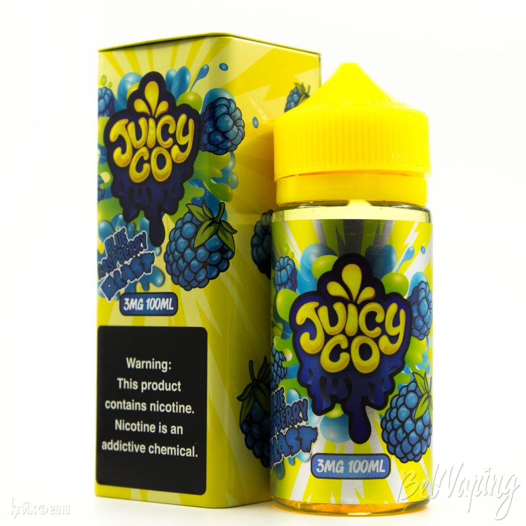 Жидкость Juicy Co Blue Raspberry Blast