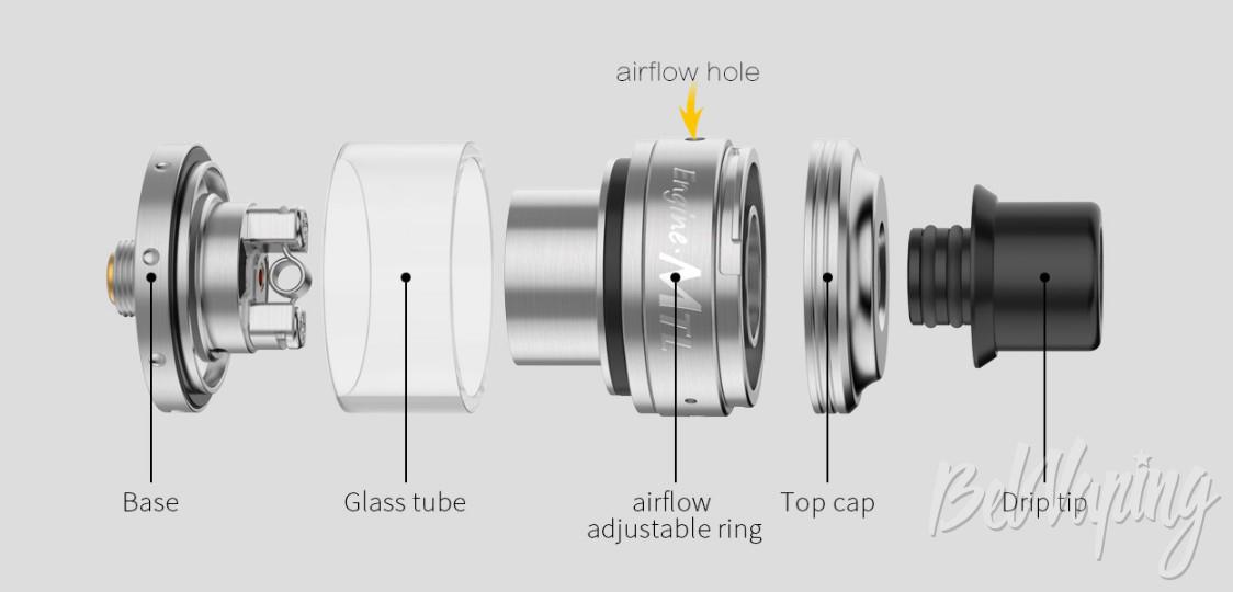 Конструктив OBS Engine MTL RTA