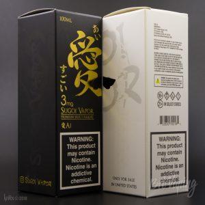 Упаковка жидкости Ai и Ten от Sugoi Vapor