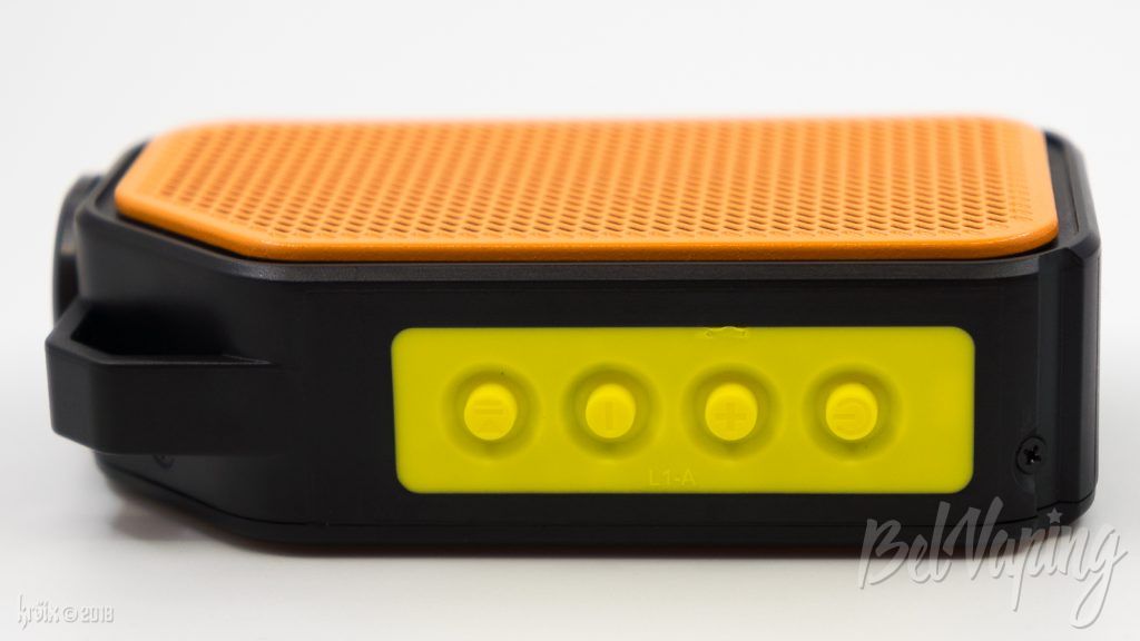 Кнопки управления колонкой Wismec Active
