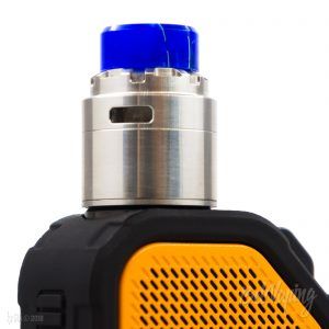 Reload X RDA (24 мм) на Wismec Active с бампером