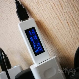 Зарядка Wismec Active - сила тока