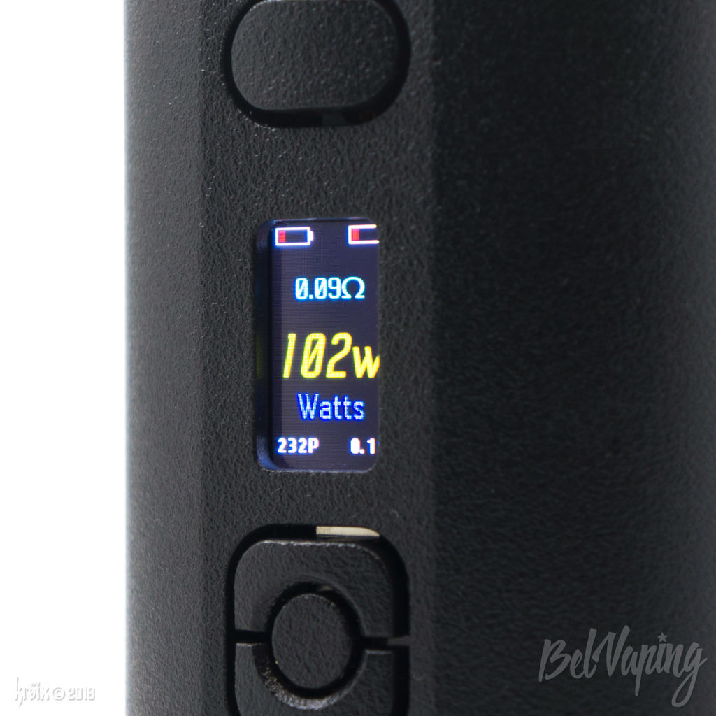 Экран Boxer 200W Squonk Box Mod SXK