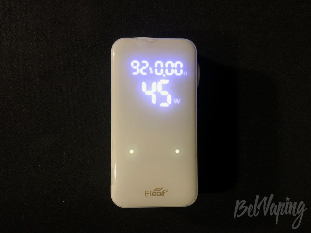 Экран и кнопки Eleaf iStick NOWOS