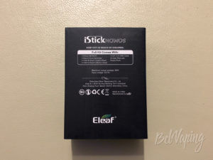 Упаковка набора Eleaf iStick NOWOS with ELLO Duro обзор-2